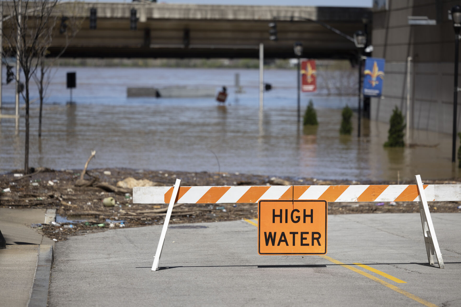 Downtown Louisville Flooding — 4/8/25
